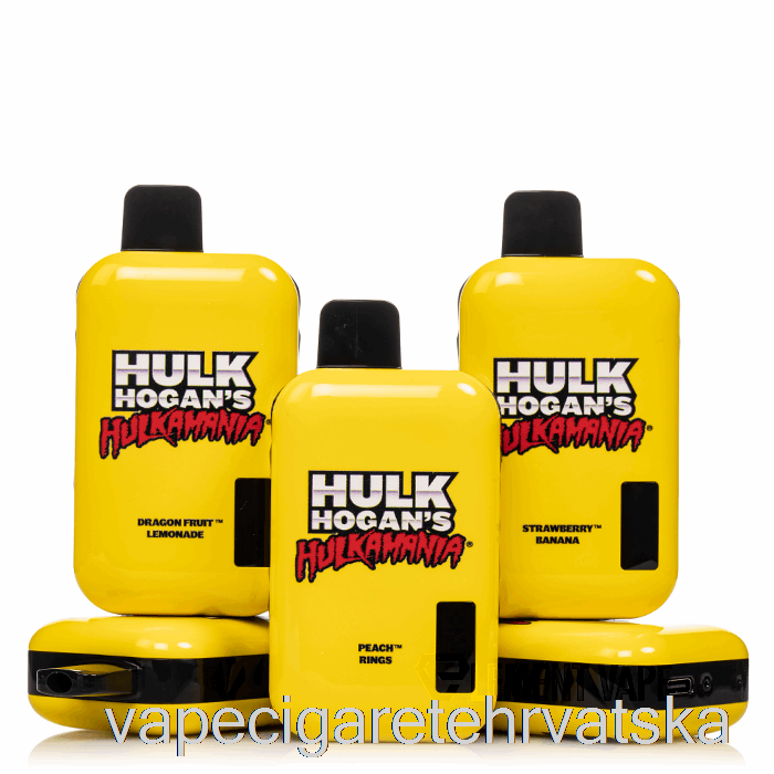Vape Hrvatska Hulk Hogan Hulkamania 8000 Disposable White Gummy